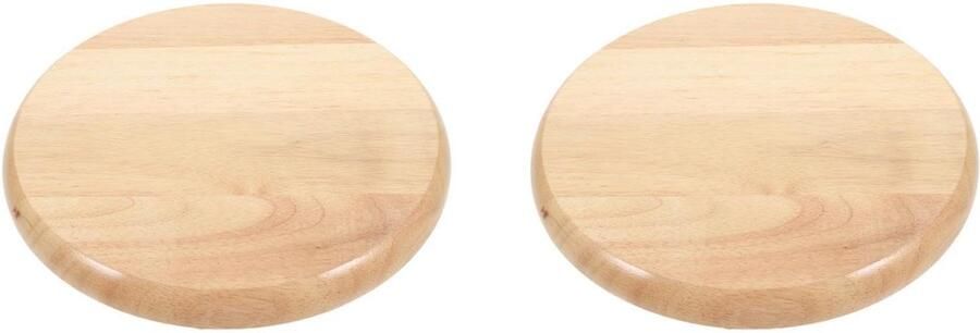 Bar Stool Replacement Chair 2 Pcs Wooden Bar Stool Seat Replacement Round Seat 30cm Chair Replacement Stool for Replacement Chair for