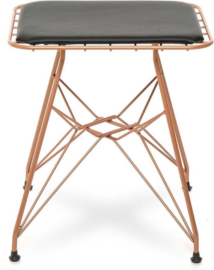 Barkruk brons tuinkruk terras kruk design kruk brons stoel 45x34x41