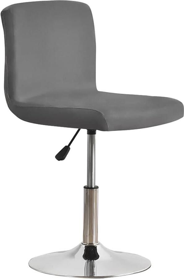 Barkruk Covers Stretch Slipcovers voor Krukken 4 Stuks Grijs