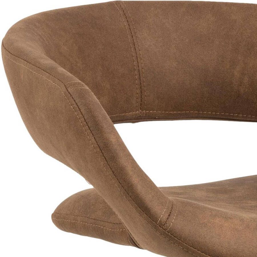 SMUK Barkruk Gale Bruin 2 Stuks