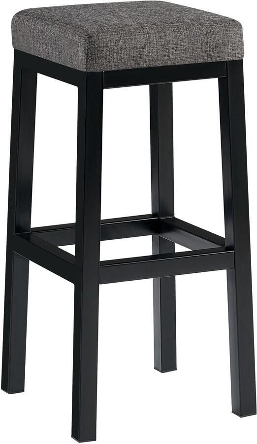 Barkruk met Metalen Frame Hoge Kruk Stabiel & Floor-Friendly Design