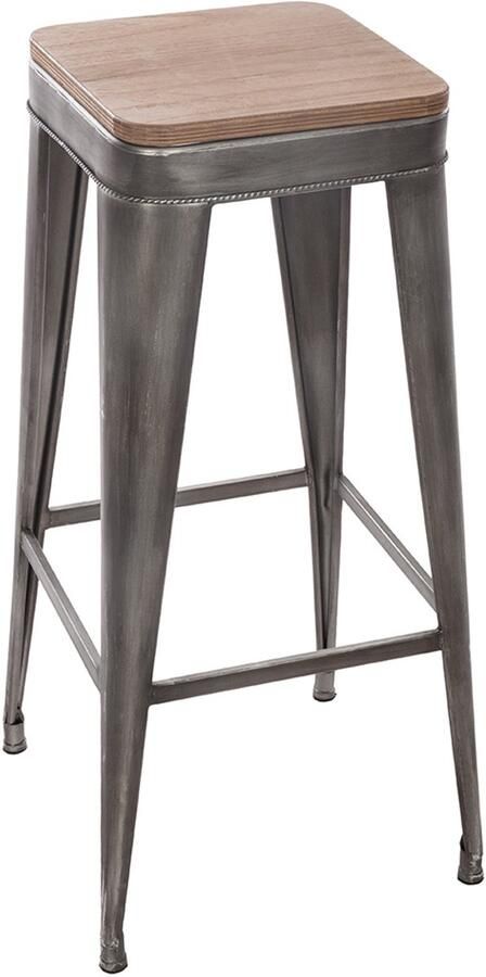 Eazy Living Barkruk Rosine Grijs