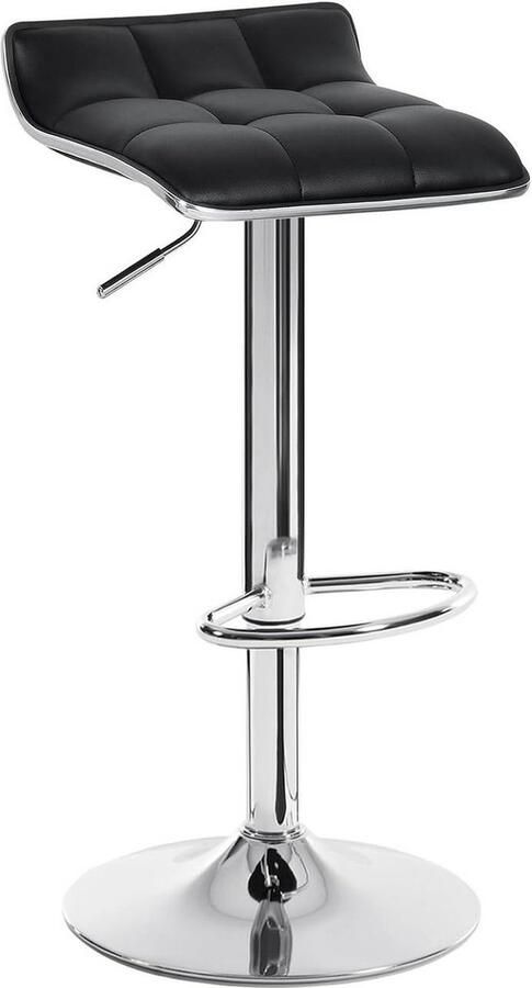 Rootz Living Rootz Barkruk Verstelbare tegenstoel Draaibare zitting Ergonomisch ontwerp Duurzame constructie Stijlvolle uitstraling 38 cm x 40 cm hoogte 64 cm 86 cm