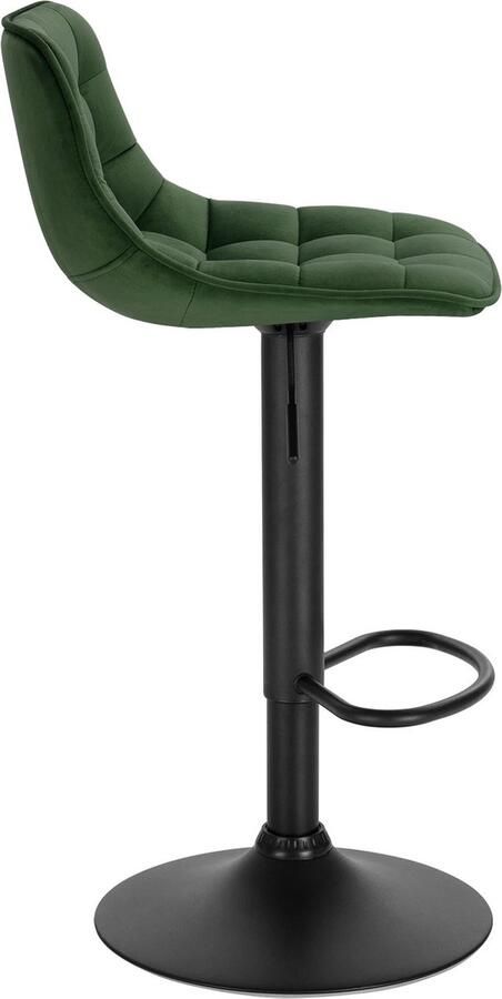 Roroa Barkrukken Met Rugleuning 1 Stuk Groen