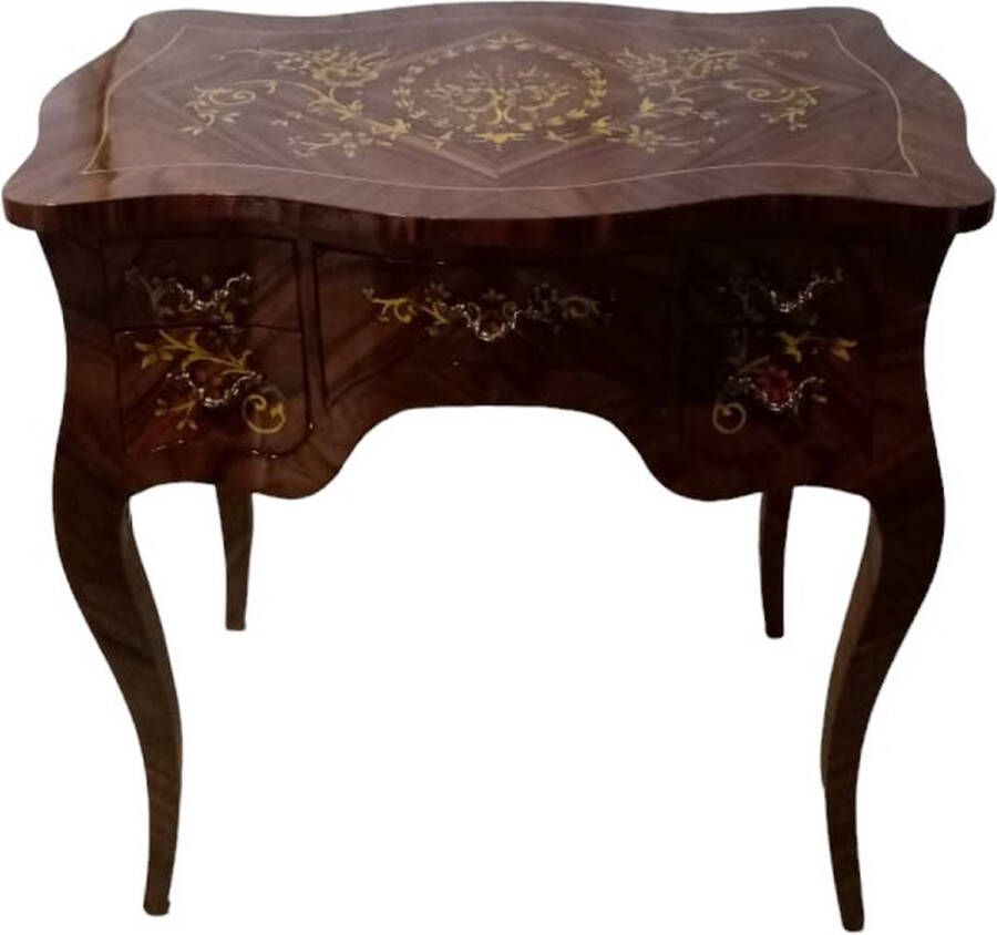 Barokstijl luxe commode kaptafel dressoir met 5 lades [Baroque] [Luxe] [Interieur]