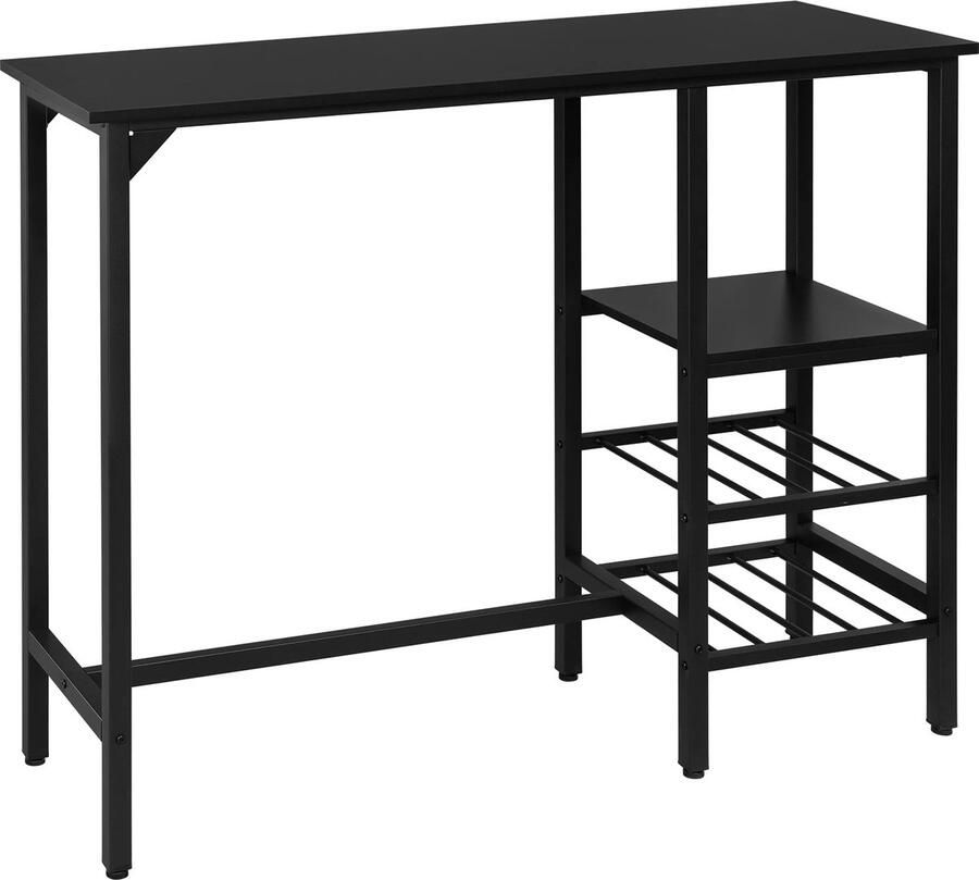 Bartafel Hoge Tafel Voor Keuken & Bar Bartafels Tafels Zwart Industrieel
