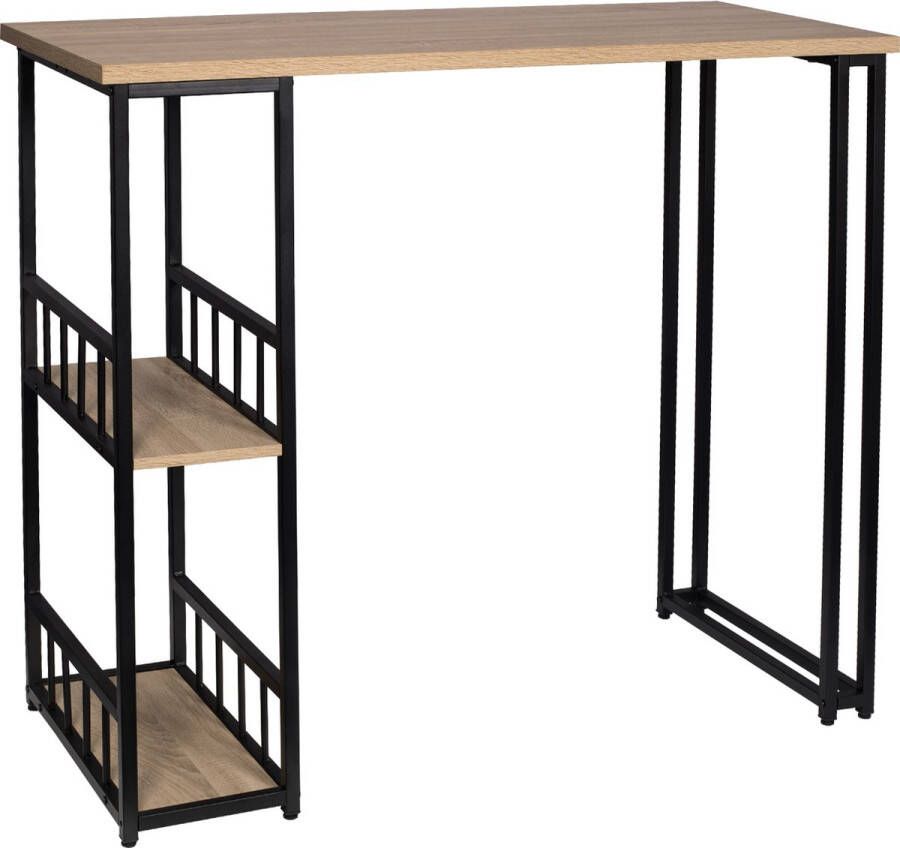 Bartafel Hoge Tafel Voor Keuken & Bar Bartafels Tafels Zwart bruin