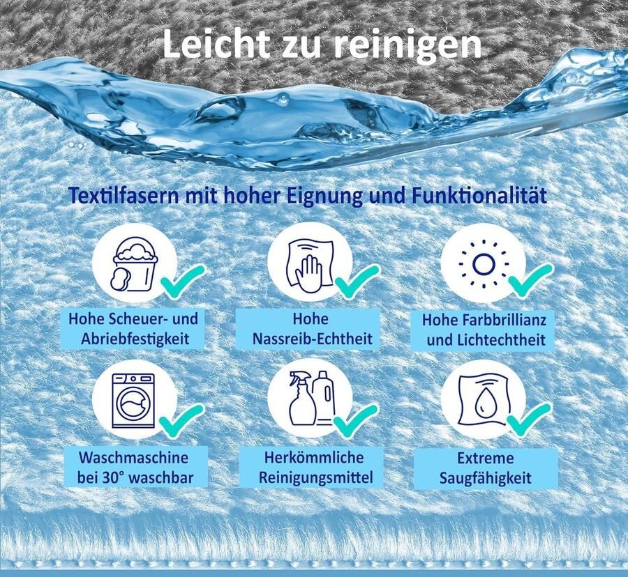 Bath Mat Set Non-Slip Absorbent Brushed Pink 80 x 50 cm + 50 x 40 cm Set of 3