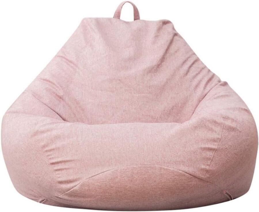 Bean Bag Chair Cover Pink 75x95cm for Adults and Kids (No Filling)