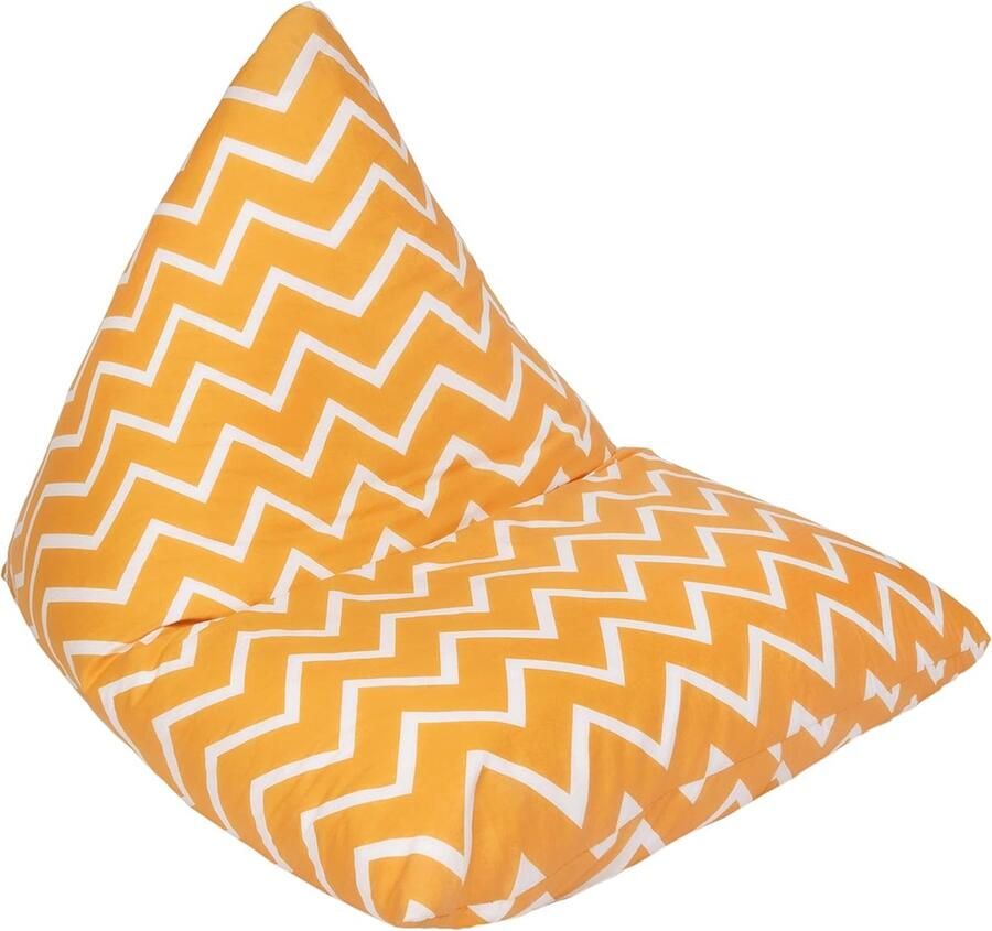 Bed Kinderen Piramidevorm Comfortabel Peuter Zacht Kindveilig Speelkamer Zitzak (Zigzag)