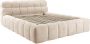 Bed met opbergruimte 180 x 200 cm Stof Beige FORVIK L 224 cm x H 95 cm x D 255 cm - Thumbnail 2