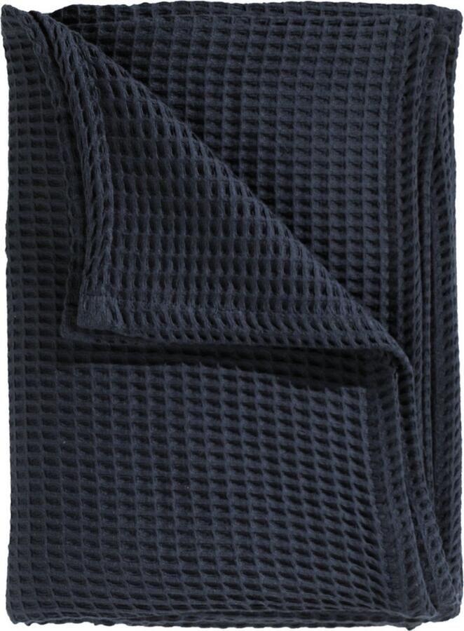 Bed Sprei Wafel Bedsprei 2 persoons Wafeldeken 240x260 Blauw