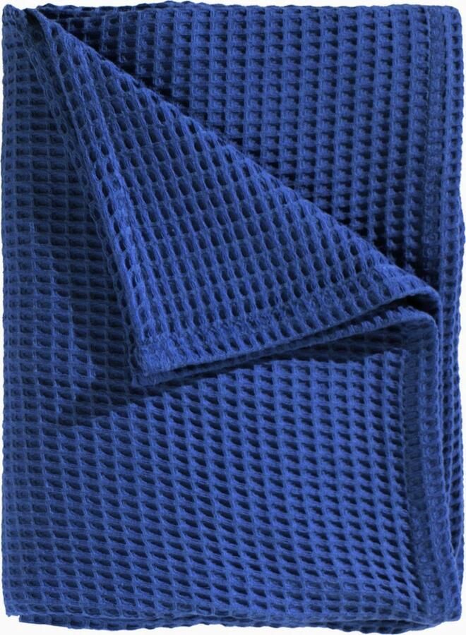 Bed Sprei Wafel Bedsprei 2 persoons Wafeldeken 240x260 Blauw