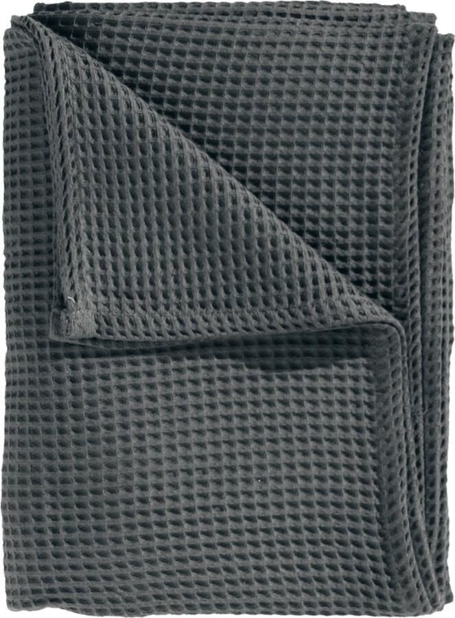 Bed Sprei Wafel Bedsprei 2 persoons Wafeldeken 240x260 Grijs