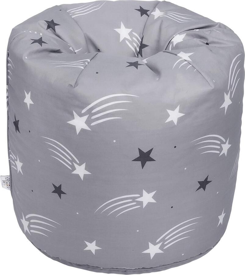Bed Zitzak voor kinderen Peuters Comfortabel Zacht Kindveilig Speelkamer Ergonomisch ontworpen kindermeubilair (vallende sterren)