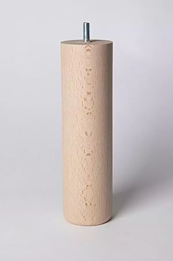 Bed bank poot 20cm hoog diam. 5 7cm Beuken