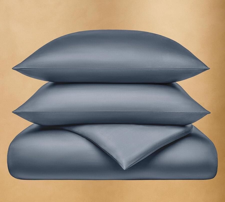 Beddengoedset 135 x 200 cm Biologisch katoen Luxe mako-satijn