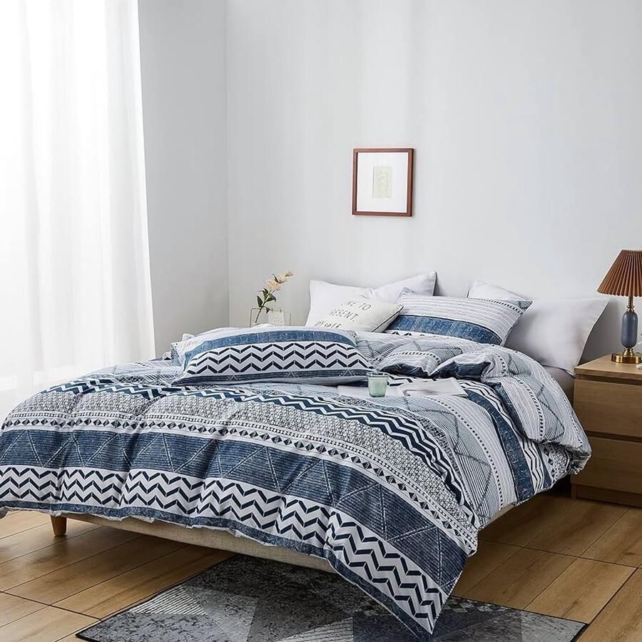 Beddengoedset 4 seizoenen set van 3 100% polyester 200 x 200 cm