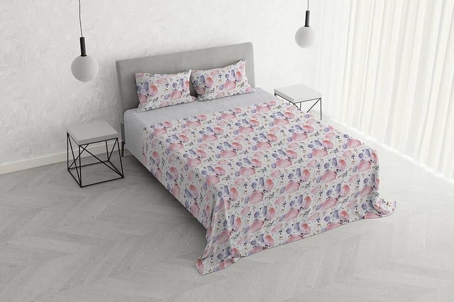 Beddengoedset Watercolor 100% katoen 2 persoons digitale print