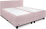 Beddenleeuw Boxspring Bed Isabella 120x200 Incl. Hoofdbord + Matras Oud roze - Thumbnail 2
