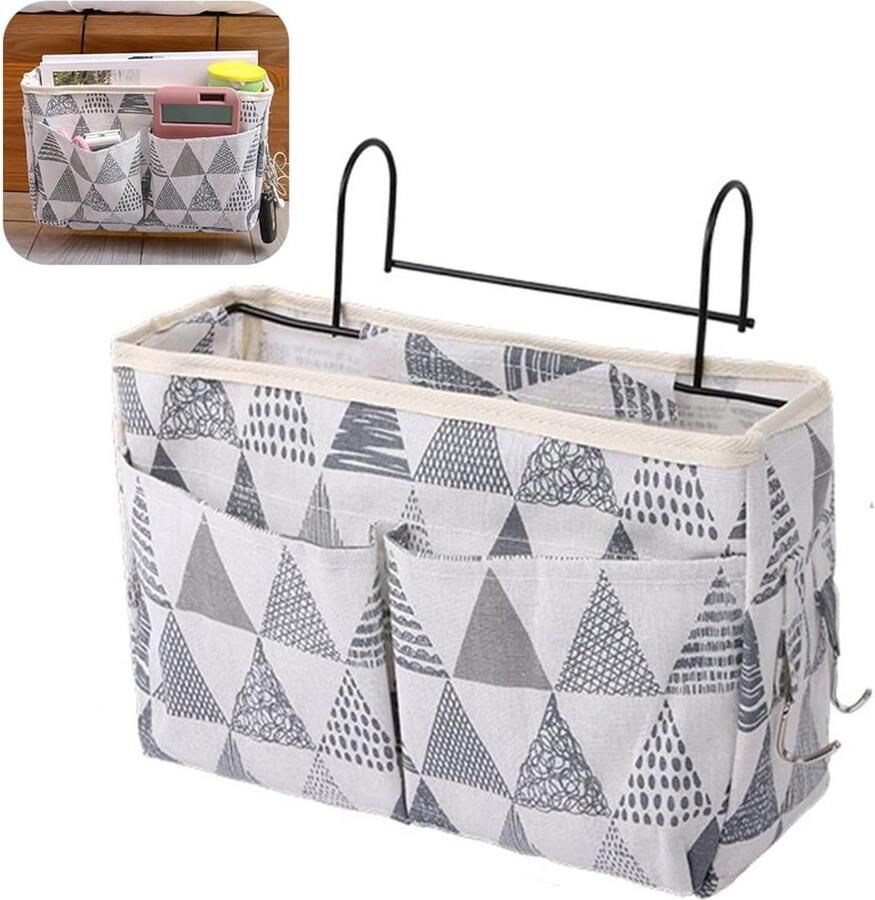 Bedside Pocket Bed Opbergzak Bed Organizer – Bank Organizer – Opbergcase Magazine Opberger Bedorganizer Bankorganizer Opbergzak Bed Bedside Table Bedside Organizer Bedside Pocket Opbergzak Met Verschillende Vakjes En Haakjes