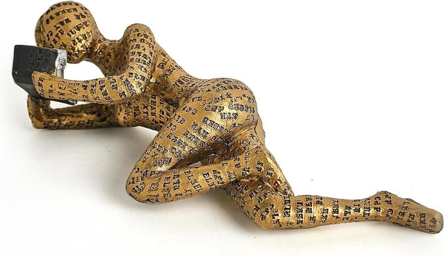 Beelden voor huisdecoratie Pulp Vrouwen Figuur Boekenplank Decoratie Decoraties voor Woonkamer Kantoor Moderne Abstracte Hars Sculpturen voor Salontafel Top Decor Geschenken voor Vrouwen