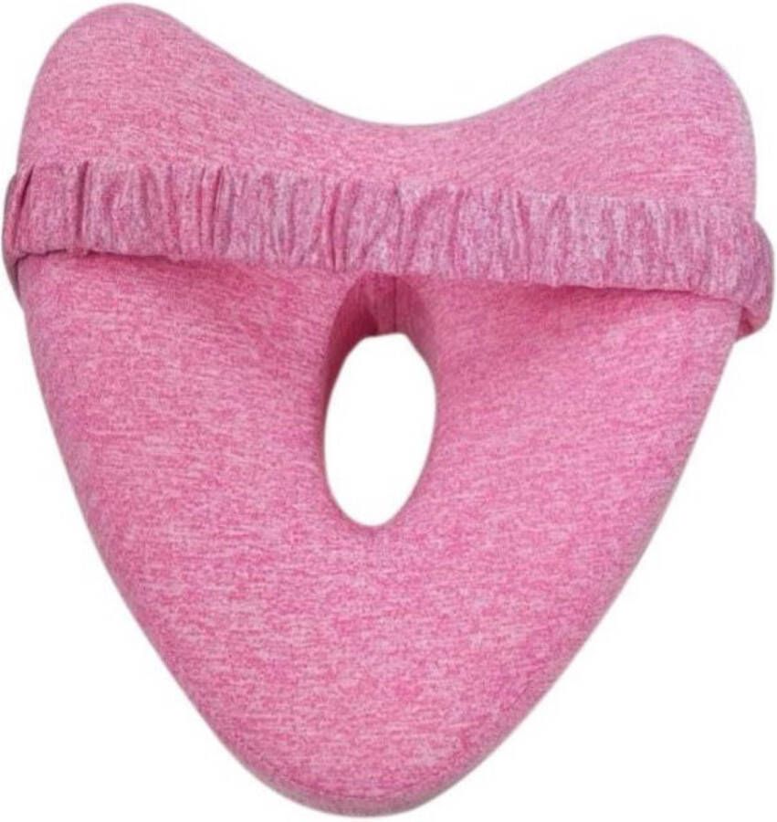 Beenkussen Kniekussen Zijslaapkussen Orthopedisch Voor In Bed Volwassenen Roze