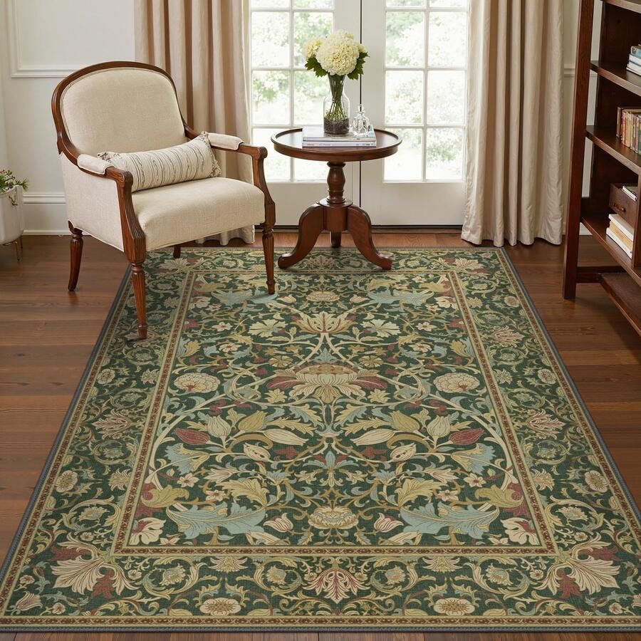 BEIMO wasbaar vloerkleed woonkamer vintage boho vloerkleed slaapkamer groot oosters antislip voor badkamer eetkamer 160x230cm