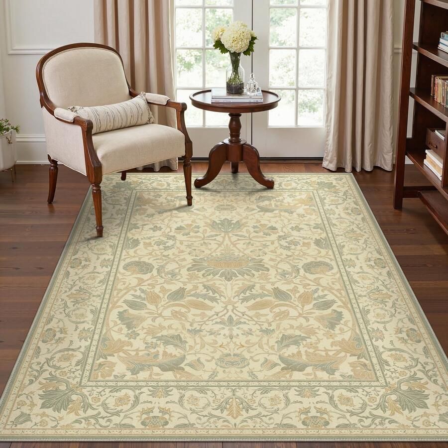 BEIMO wasbaar vloerkleed woonkamer vintage boho vloerkleed slaapkamer groot oosters antislip voor badkamer eetkamer 160x230cm