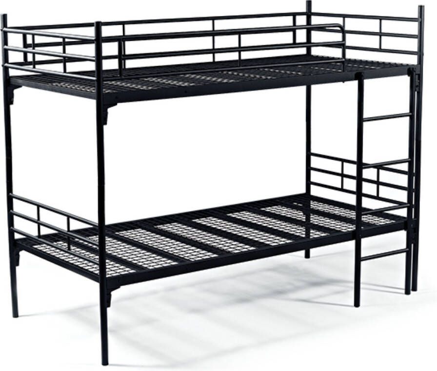 Bella Bunk Beds 200x90cm Veilig door Uitvalbescherming Mogelijkheid tot 2 losse bedden Inclusief 2 Matrassen - Foto 2