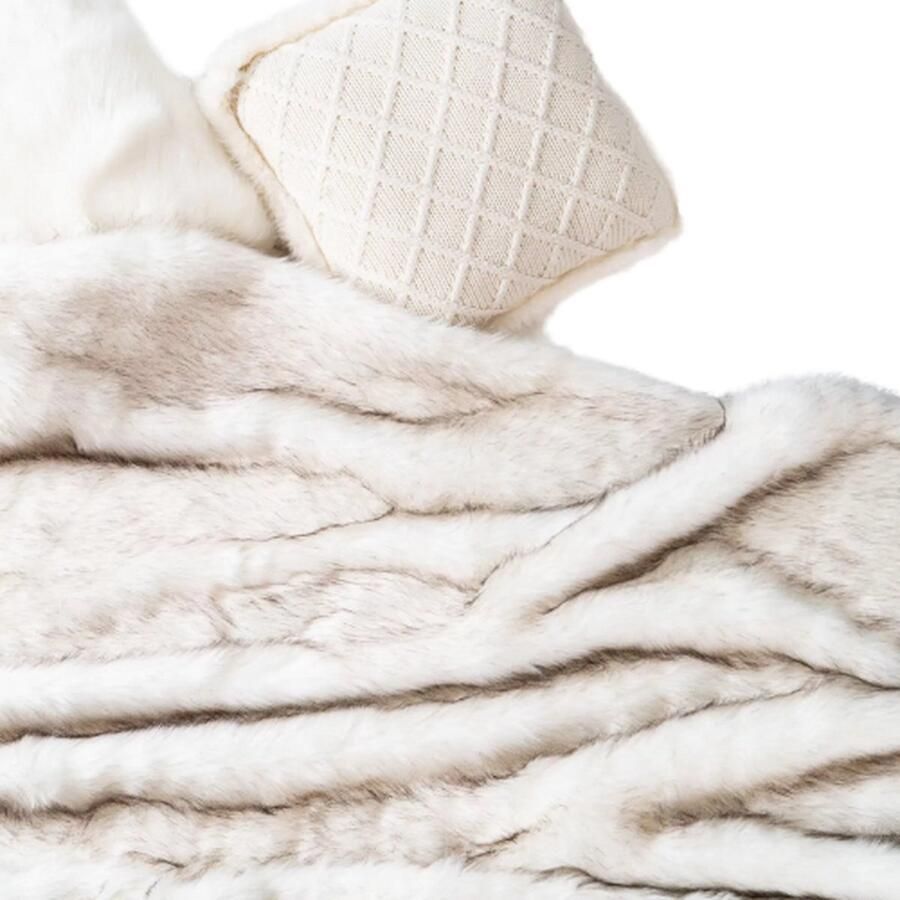 BellissiBo Luxe Nepbont Deken – Plaid Verwarmend Plaid Ultra Zacht Woonkamer Bed 150x200 cm