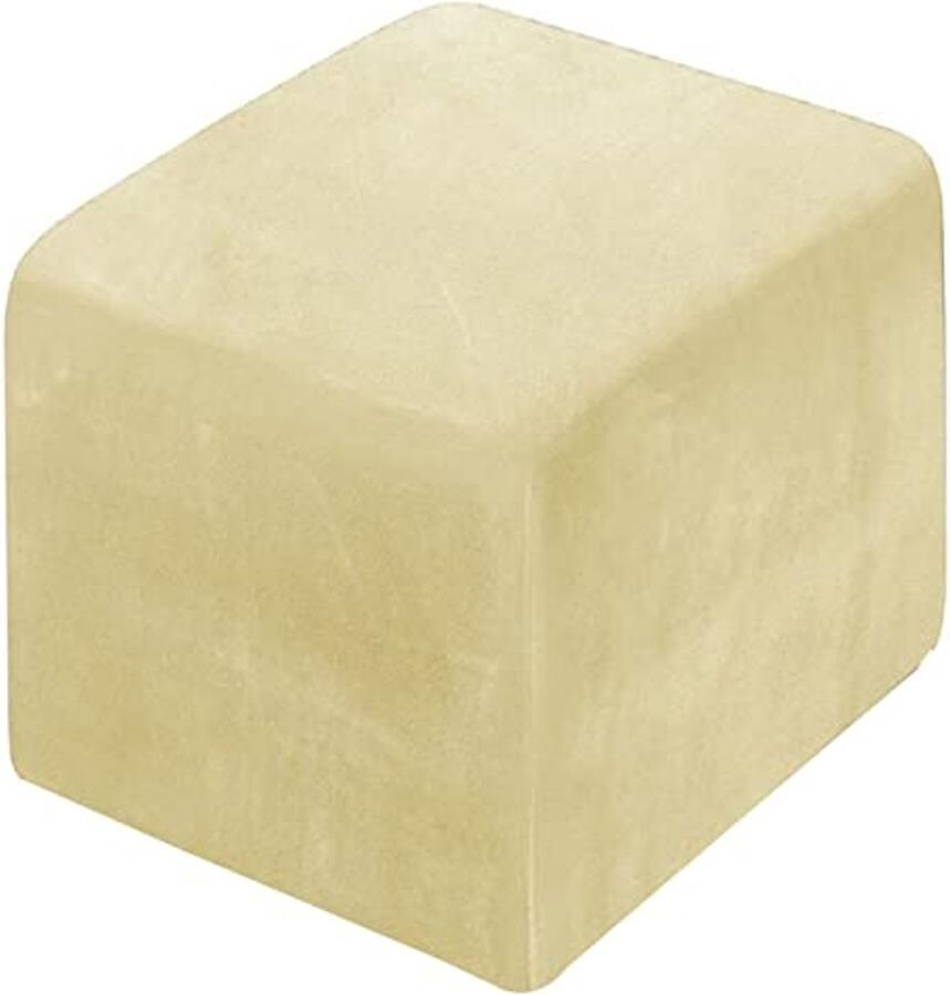 Beschermende Vierkante Voetenbankhoes van Fluweel Wasbare Stretch Cover voor Ottomaanse Kruk 45x45cm 50x50cm