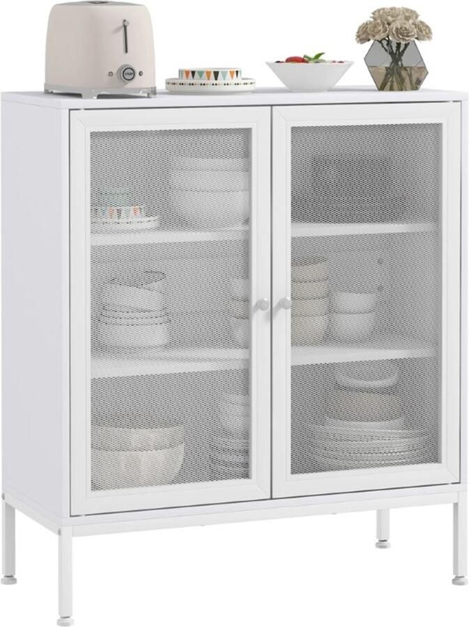 Betaalbare Goederen keukenkast wit dressoir opbergkasten met deuren buffetkast keukenblok keukendressoir keuken