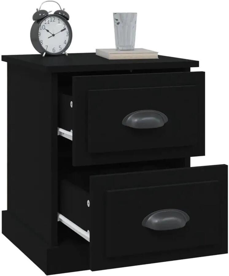 Betaalbare Goederen Nachtkastje zwart nachtkastjes industrieel nachtkastjes modern slaapkamer nachtkastje zwevend