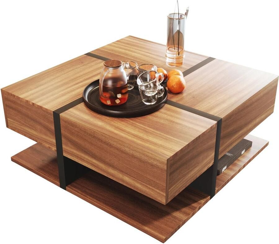 Betaalbare Goederen Salontafel rechthoek bruin salontafels salon tafel salontafel marmer klassiek modern salontafel zwart