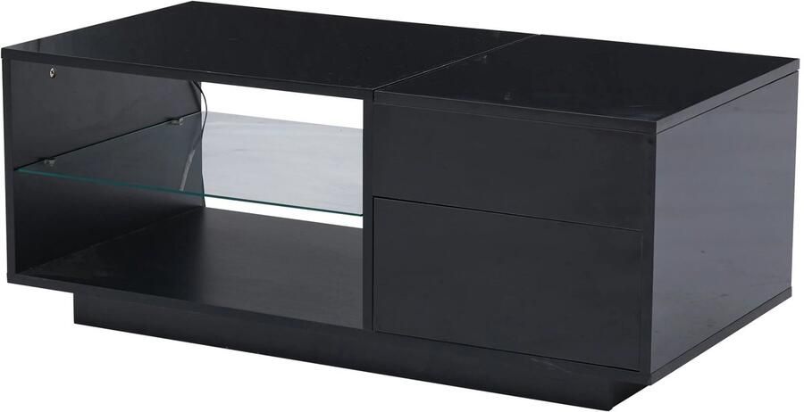 Betaalbare Goederen Salontafel rechthoek zwart salontafels salon tafel salontafel marmer klassiek modern salontafel zwart