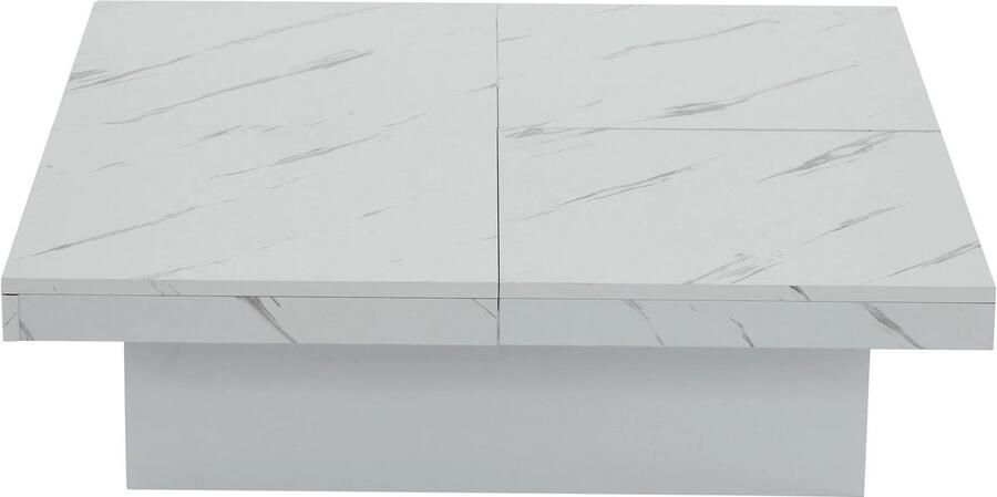 Betaalbare Goederen salontafel wit vierkant salontafels salon tafel salontafel marmer klassiek modern salontafel vierkant