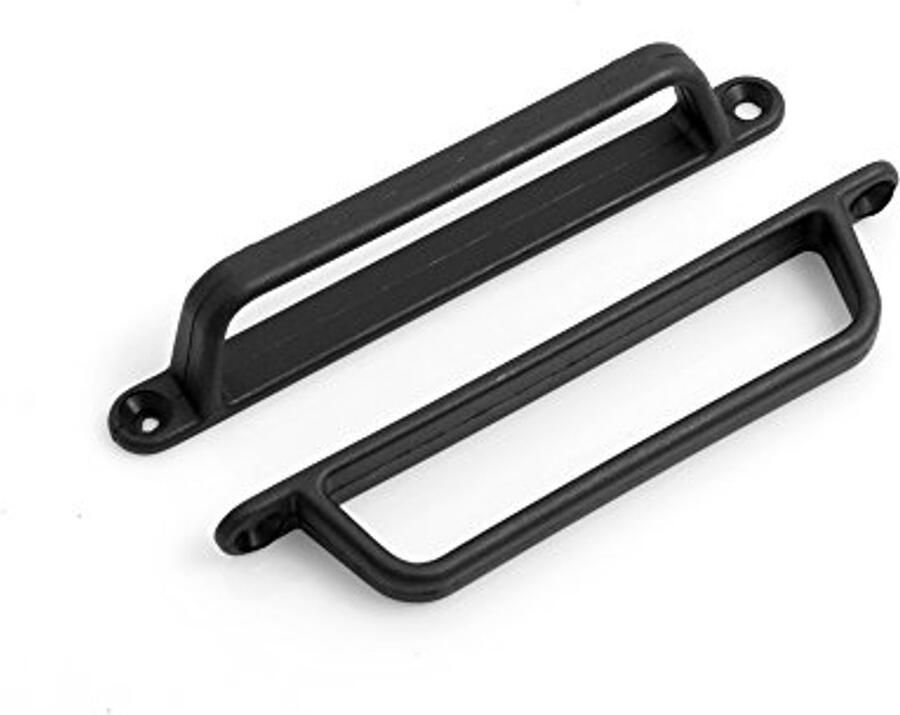 Beugelgreep set van 2 handgrepen meubelgreep kunststof 120 mm zwart