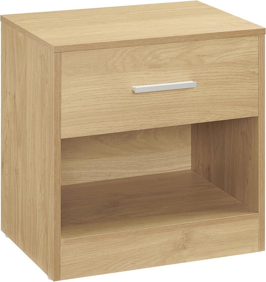 Rootz Living Rootz Spaanplaat Bijzettafel Nachtkastje Strogeel Lichtgewicht Stevig Eenvoudige montage 28 cm x 39 cm x 41 cm