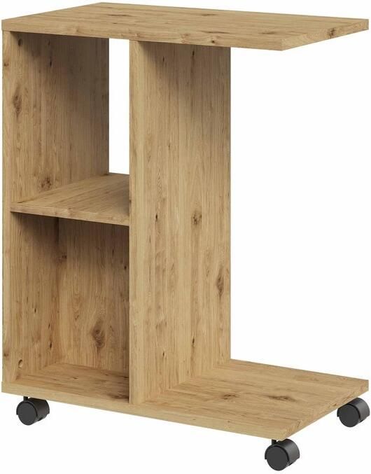 Bijzettafel Gretha Artisan Eiken Rechthoek Hoogte 69.4 cm