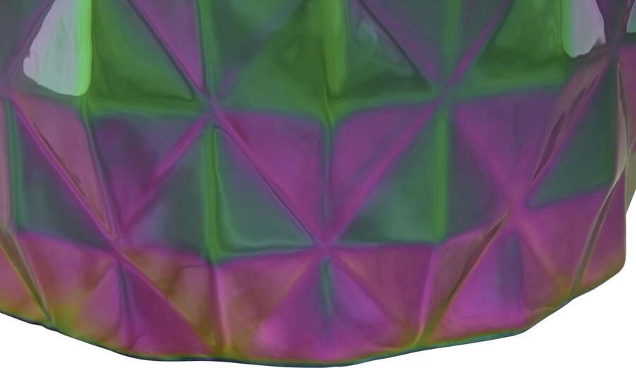 Bijzettafel Home ESPRIT Multicolour Porselein 33 x 33 x 45 cm