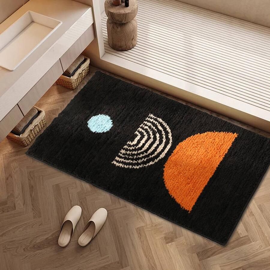 Binnendeuren tapijt badkamer met water absorberend anti-slip mat home entree deurmat decoratie