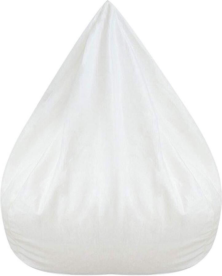 Binnenhoes voor Fauteuil 100 x 120 cm Zitzakhoes met Ritssluiting voor Doe-Het-Zelf Lazy Bag