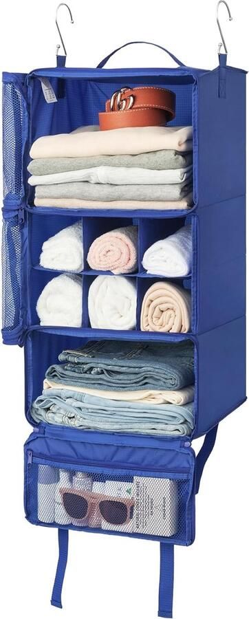 Blauw medium hangrek organizer