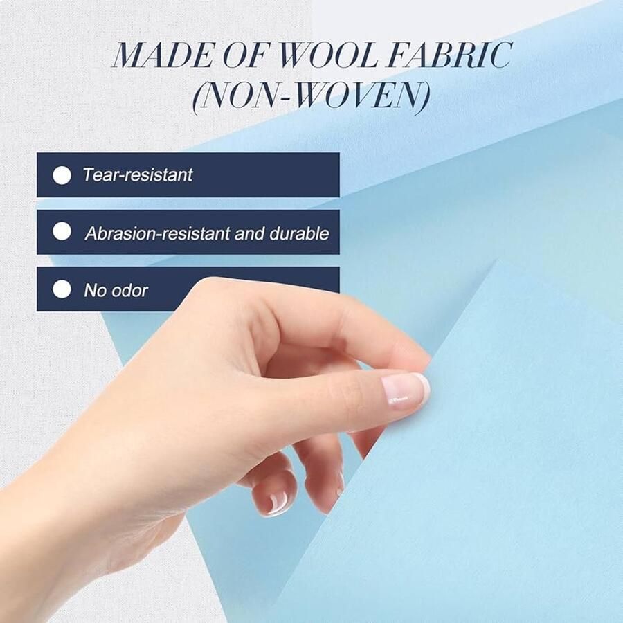 Blauwe fleece tafelloper stijlvolle tafeldecoratie 1 stuk 5 m