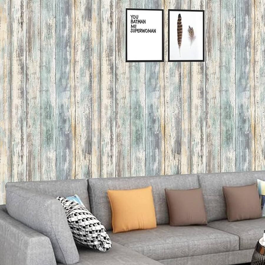 Blauwe zelfklevende folie hoogwaardig vinyl 60 cm x 5 m