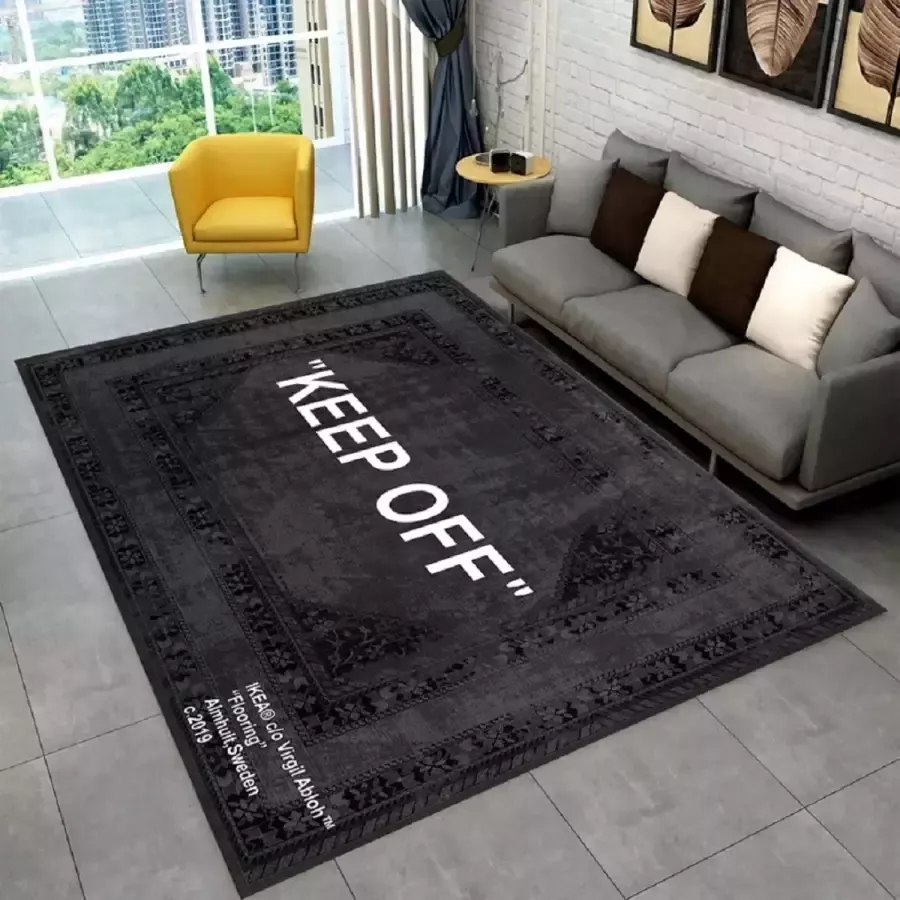 Era Huisdecoratie Blijf Af Tapijt Klassiek tapijt Woondecoratie Modern tapijt Blijf Af Patroon Tapijt Populair Tapijt wasbaar tapijt Cadeau Voor Hem Speciale Tapijt Woonkamer Tapijt Antislip Tapijt Keep Off Rug 100x150 cm