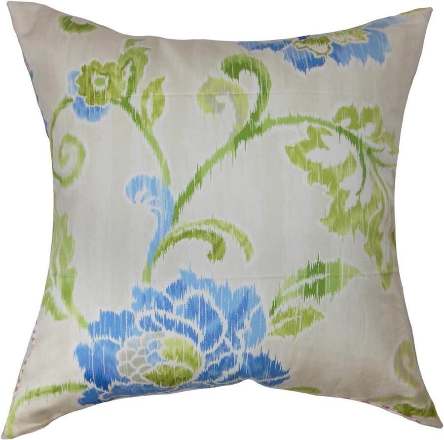 Bloemen hoes voor sierkussen 40 x 40 cm voordeelset van set van 4 outdoor sierkussen linnen premium kwaliteit kussenslopen moderne abstracte bloemen kussenhoezen voor bank woonkamer sierkussen 40 x 40