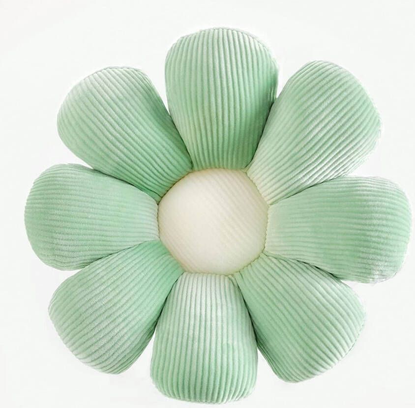 Bloemenkussen 38cm vloerkussen zitkussen vloer kinderkamer decoratie kussen bloemvorm comfortabel zitkussen voor thuis bank auto