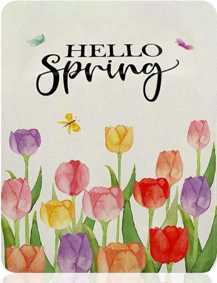 Bloemenprint Tafelloper Seizoensgebonden Decoratie 1 stuk Meerkleurig 33 x 183 cm